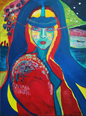 Freya's vision  |  40 x 30 in.